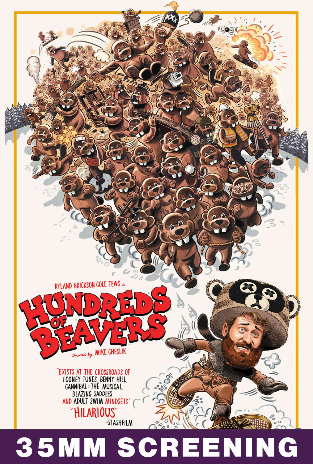 Hundreds of Beavers