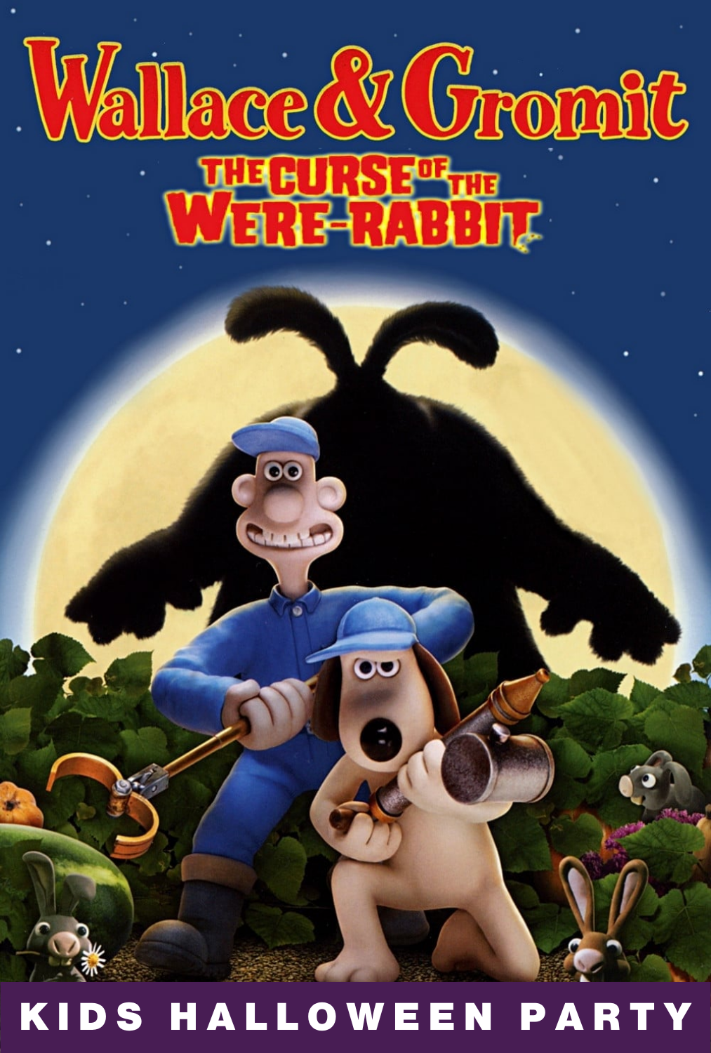 Kid's Halloween Party featuring Wallace & Gromit: The Curse of the Were-Rabbit